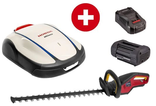 Honda Mähroboter Miimo HRM 1500 live Set Akku-Heckenschere inkl. Heckenschere, Akku und Ladegerät
