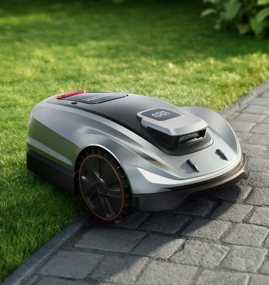 Sunseeker kabelloser Mähroboter Elite X5 - für große Rasenflächen mit Allradantrieb